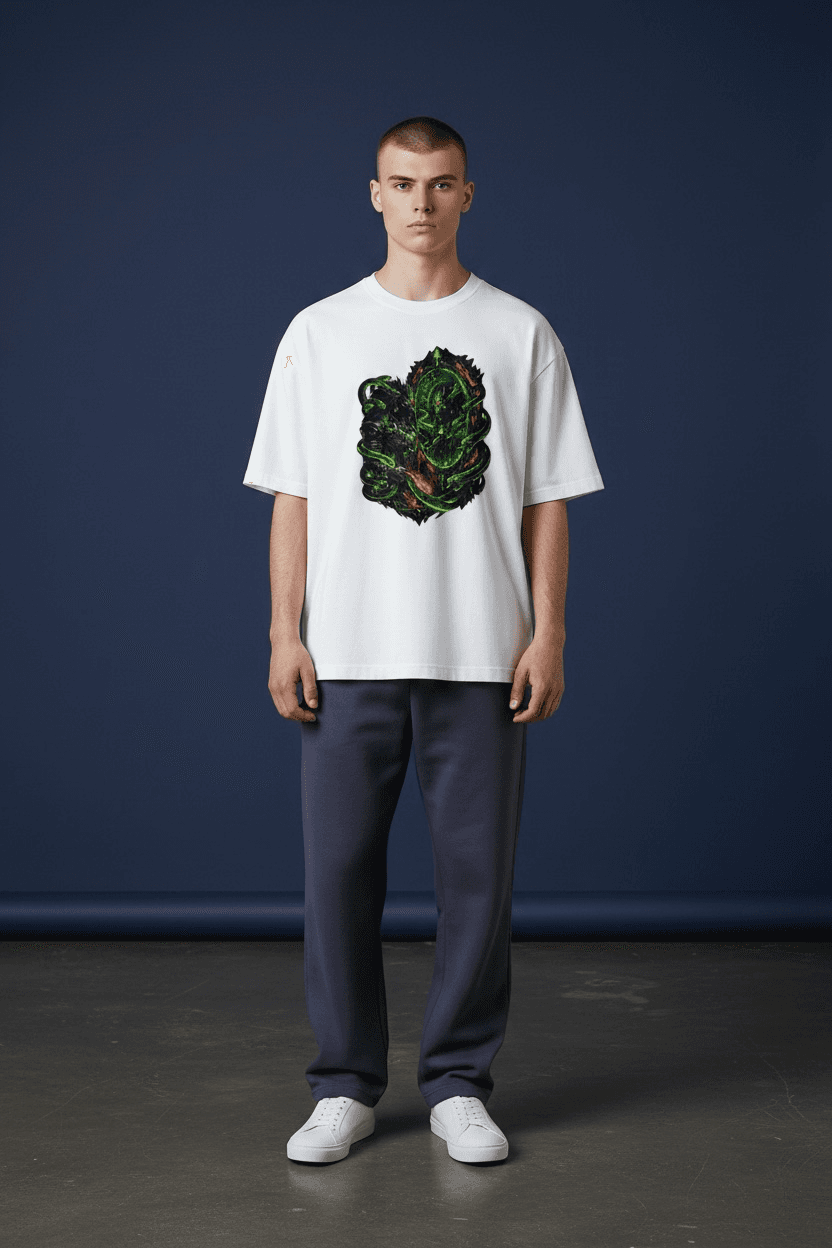 DEPÜ // SERPENT MIRROR TEE customer fit 3