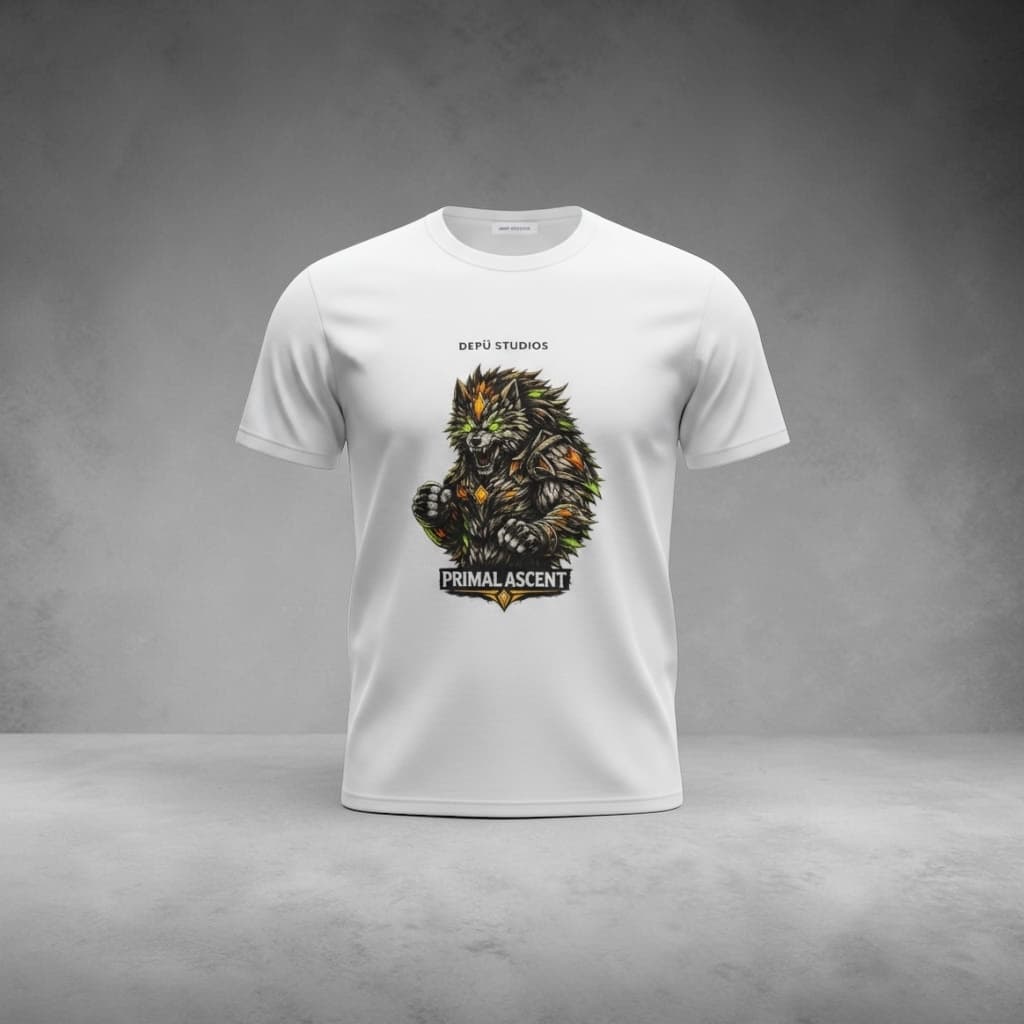 PRIMAL ASCENT — Alpha Evolution Tee (White Edition) customer fit 2