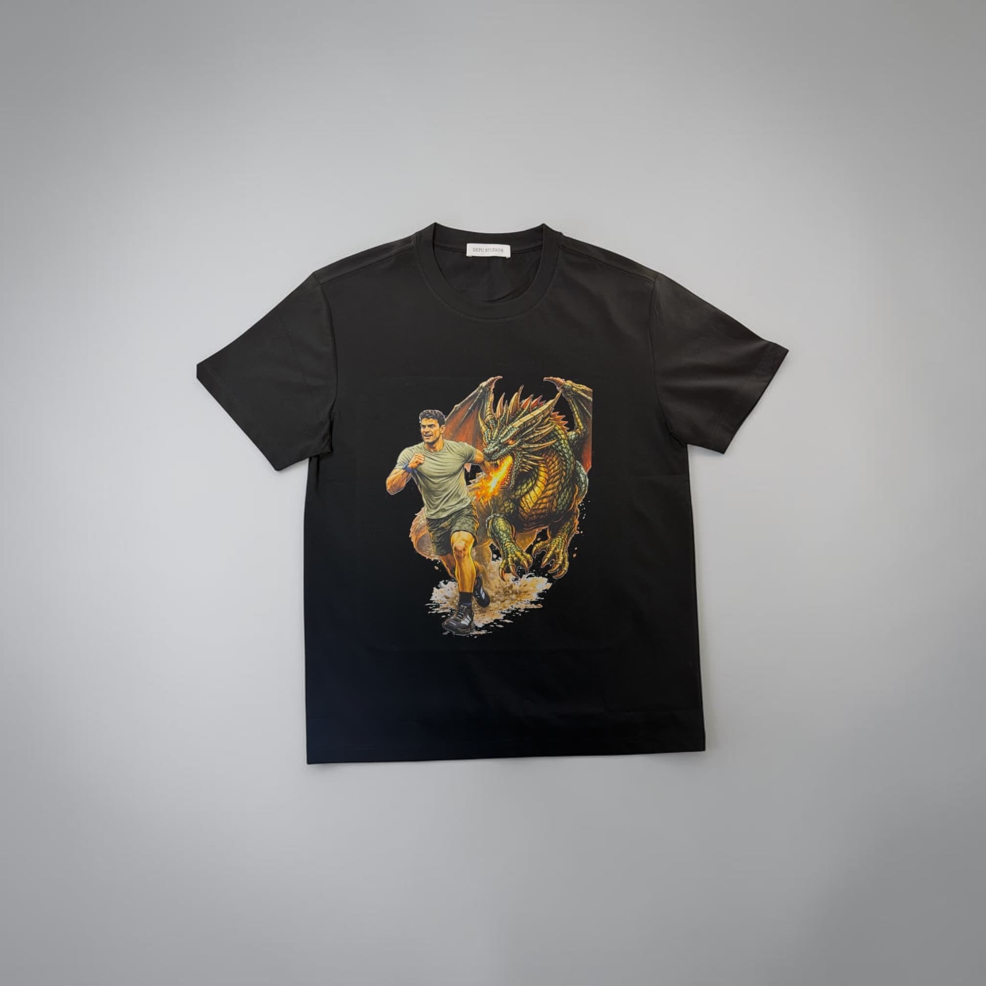 DEPÜ // RUN THE BEAST TEE customer fit 2